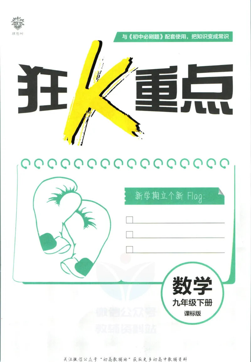 《初中必刷题九年级下册数学苏教版狂K重点_2、2025初中必刷题合集_初中必刷题23+24+25上册_2023版》第3页预览