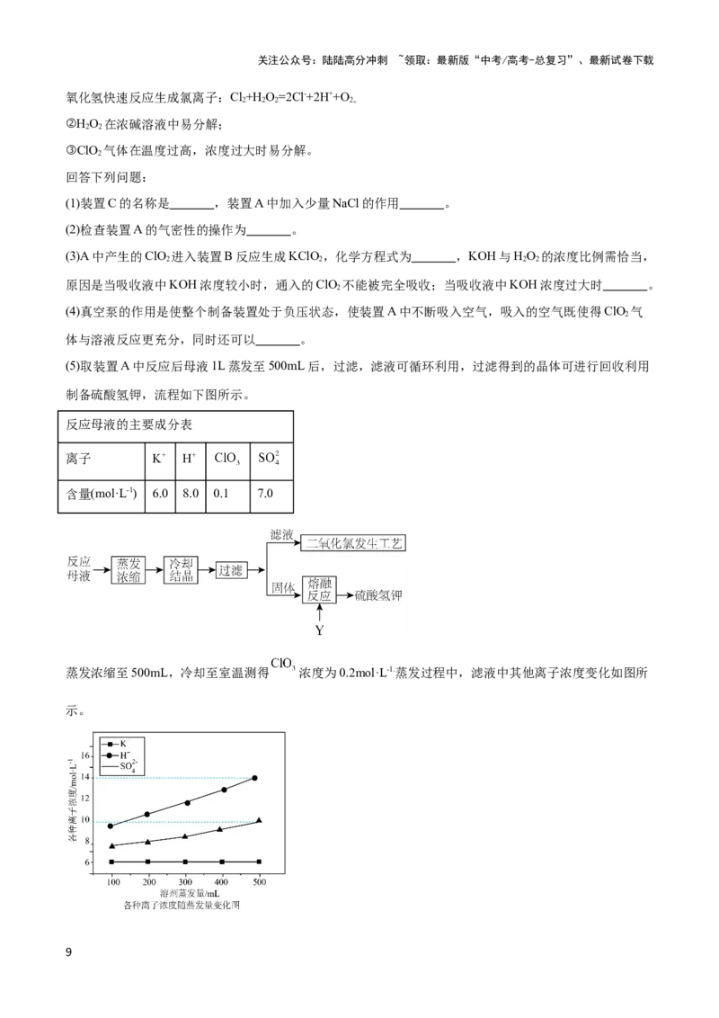 《压轴题12 化学实验综合题（解析版）_05-化学-高考总复习_专项复习_2024年_2024年高考化学压轴题（新高考通用）》第9页预览