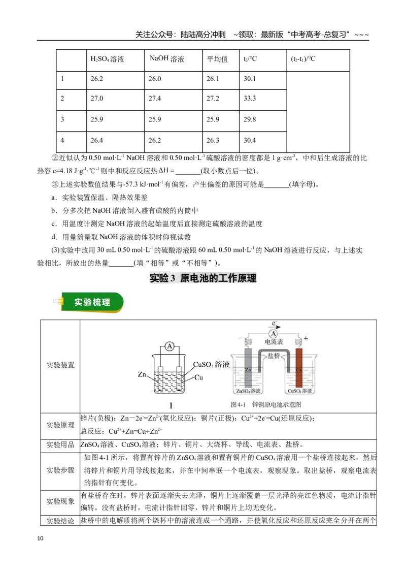 《专题07化学反应与能量（一）（学生版）_05-化学-高考总复习_一轮复习_2026年-化学高考一轮复习_2026年高考化学一轮复习讲义+练习+课件（新教材新高考）-G55_2026版》第10页预览