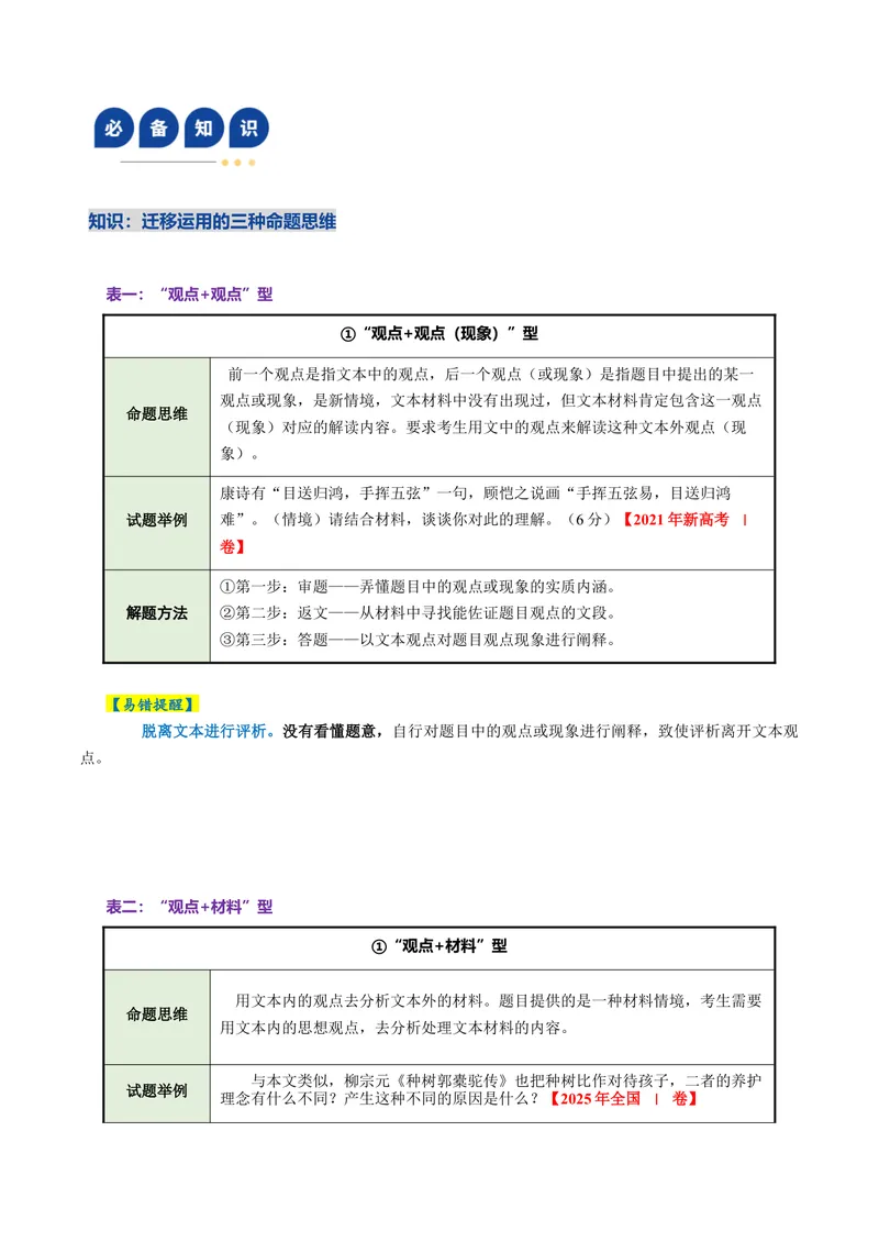 《专题04情境运用题（复习讲义）（全国通用）（教师版）(1)_二轮复习_2026年-语文二轮复习_2026年高考语文二轮复习课件+讲义+练习（新高考通用）-G92_2026版》第9页预览