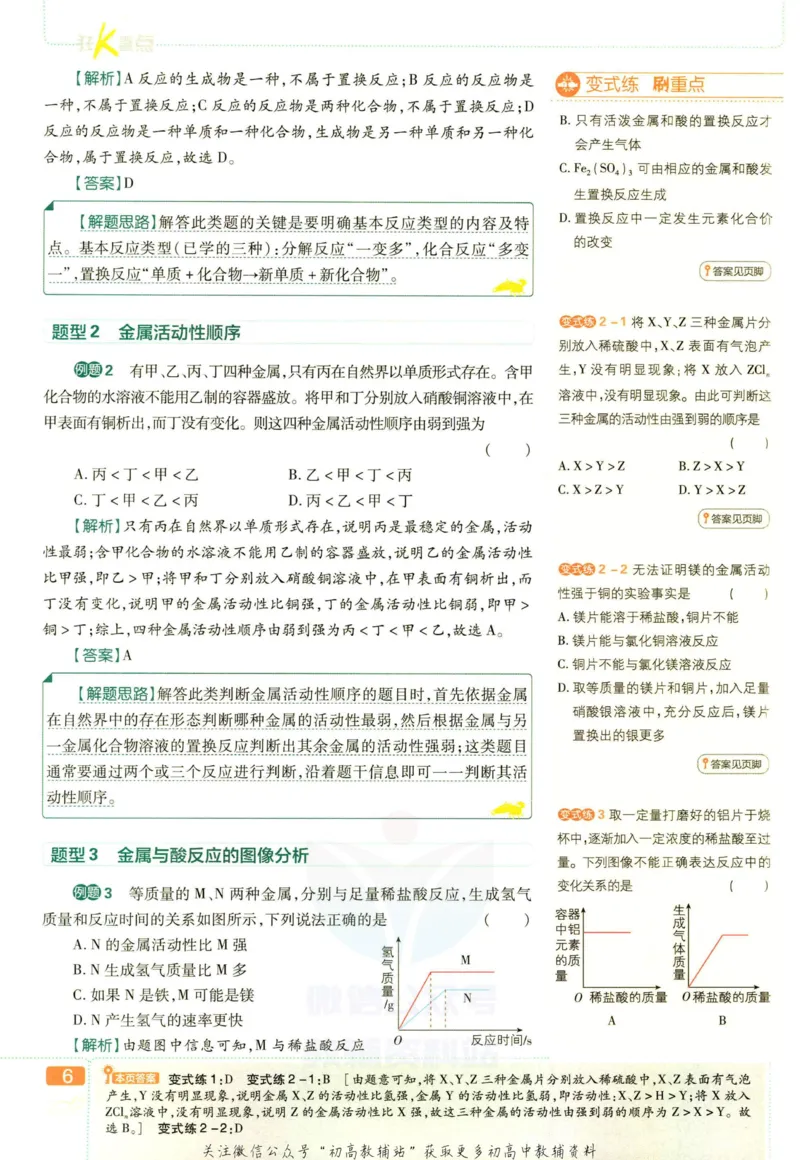 《初中必刷题九年级下册化学人教版狂K重点_2、2025初中必刷题合集_初中必刷题23+24+25上册_2023版》第10页预览