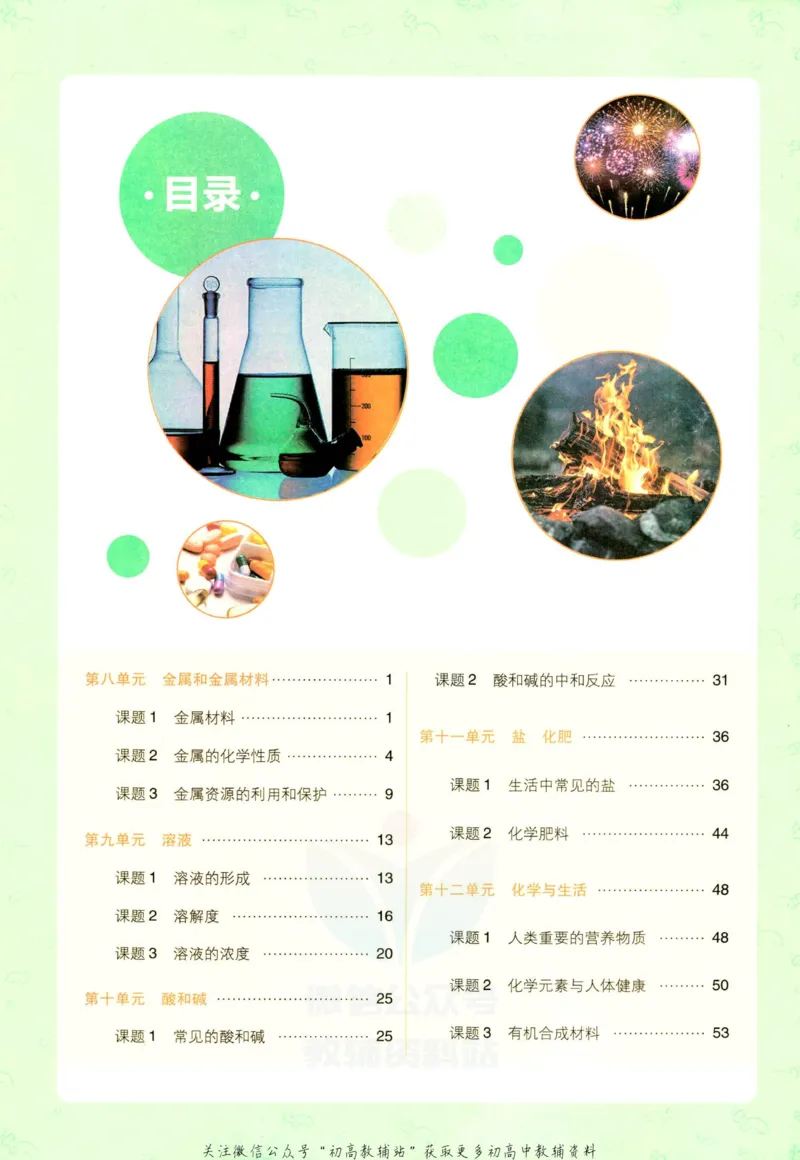 《初中必刷题九年级下册化学人教版狂K重点_2、2025初中必刷题合集_初中必刷题23+24+25上册_2023版》第4页预览
