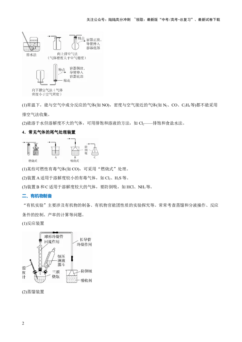 《压轴题11化学实验综合题（原卷版）_05-化学-高考总复习_三轮冲刺_压轴题2025年高考化学培优训练（新高考通用）》第2页预览