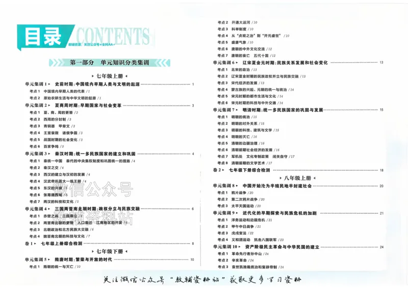 《2026《中考历史•必刷真题分类》_小初高学习资料合集（每天更新）_2026《中考真题分类》全科》第3页预览