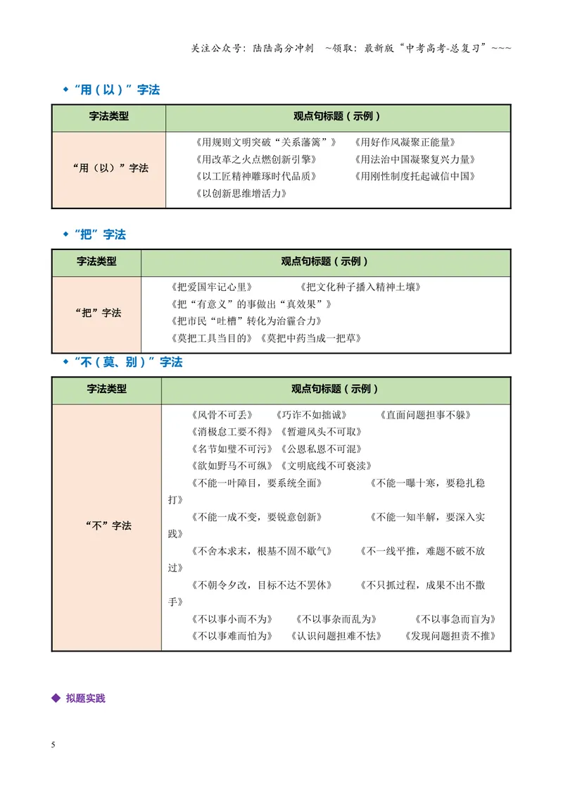 《专题04观点句拟题法（讲义）（全国通用）（教师版）_一轮复习_2026年-语文一轮复习_2026年高考语文一轮复习议论文写作（全国通用）-G423_资料_2026版》第5页预览