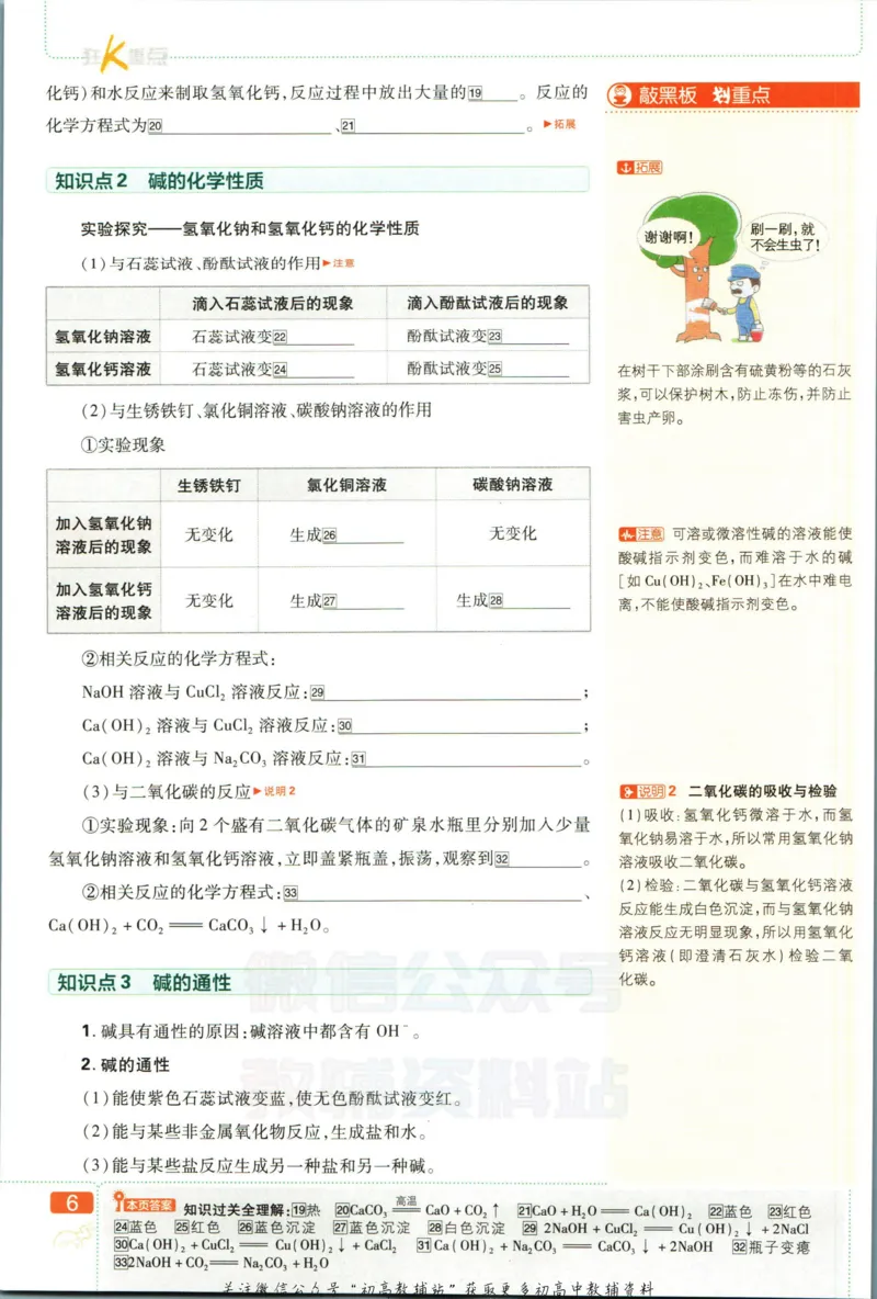 《初中必刷题九年级下册化学鲁教版狂k重点_2、2025初中必刷题合集_初中必刷题23+24+25上册_2023版》第10页预览
