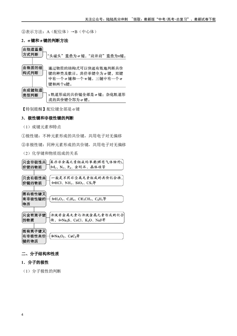 《专题八物质结构与性质十大题型-2024年高考化学二轮复习举一反三系列（新高考专用）（学生版）_05-化学-高考总复习_二轮复习_2024年_资料》第4页预览