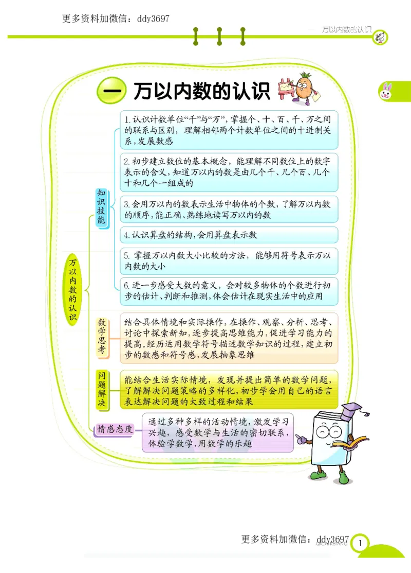 《二（下）西师版数学学生用书_小学1-6年级全科全套_1-6年级全科下册_二年级_二年级下数学_数学二下西师版》第4页预览