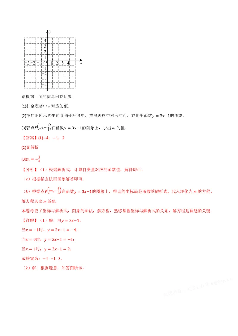 《专题12.3一次函数(讲义)(解析版)_2026语数英7-9年级上《举一反三系列》多版本_2026《初中数学•举一反三系列》8上多版本_2026《初中数学•举一反三系列》8上(沪科)_专题12.3一次函数(讲义)》第5页预览