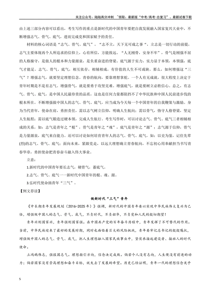 《专题01伟大的复兴（材料的积累与运用）-_一轮复习_2025年_2025年高考语文一轮复习之教材主题作文训练_资料_1-资料》第5页预览
