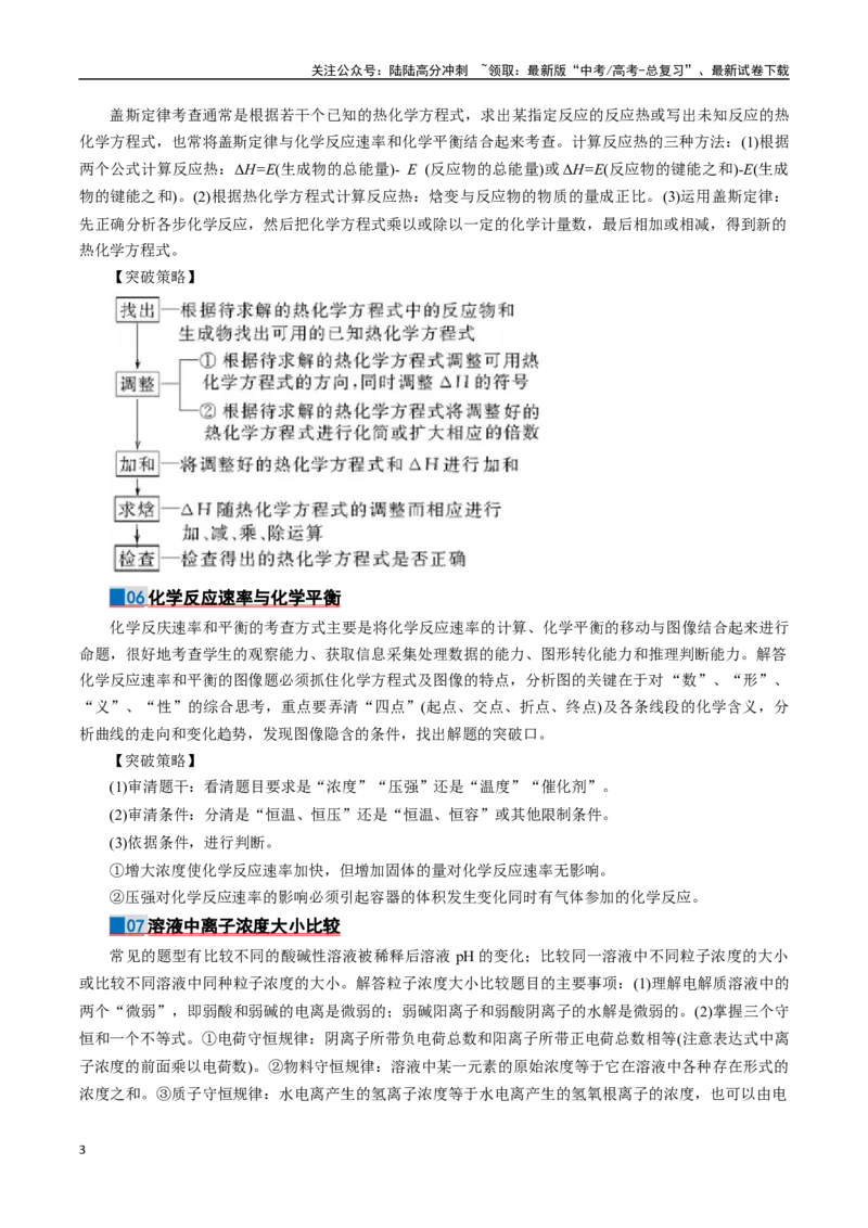 《二、题型突破篇-9页_05-化学-高考总复习_专项复习_2025年_2025年高考化学考前最后一课_资料》第3页预览
