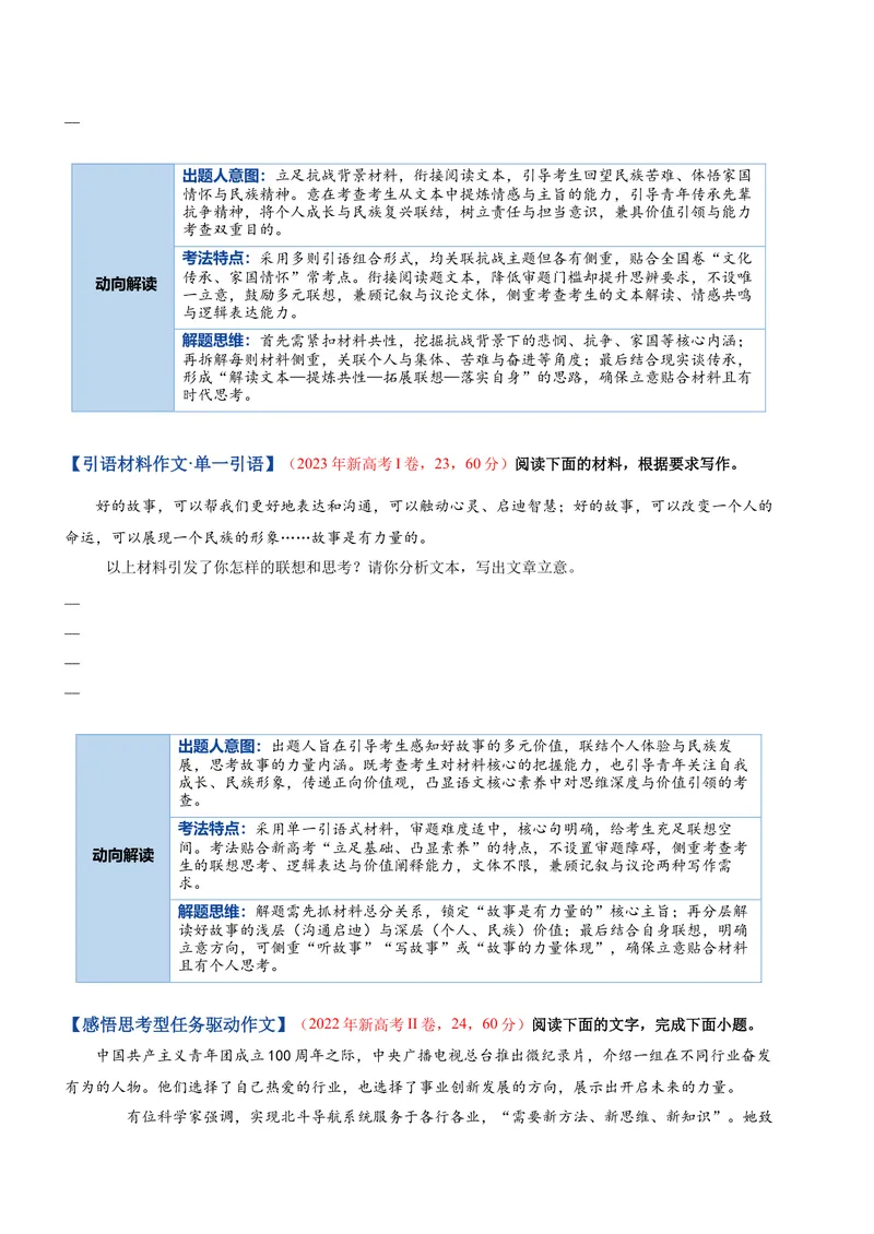 《专题01新材料作文审题立意（复习讲义）（全国通用）（学生版）_二轮复习_2026年-语文二轮复习_2026年高考语文二轮复习课件+讲义+练习（新高考通用）-G92_2026版》第4页预览