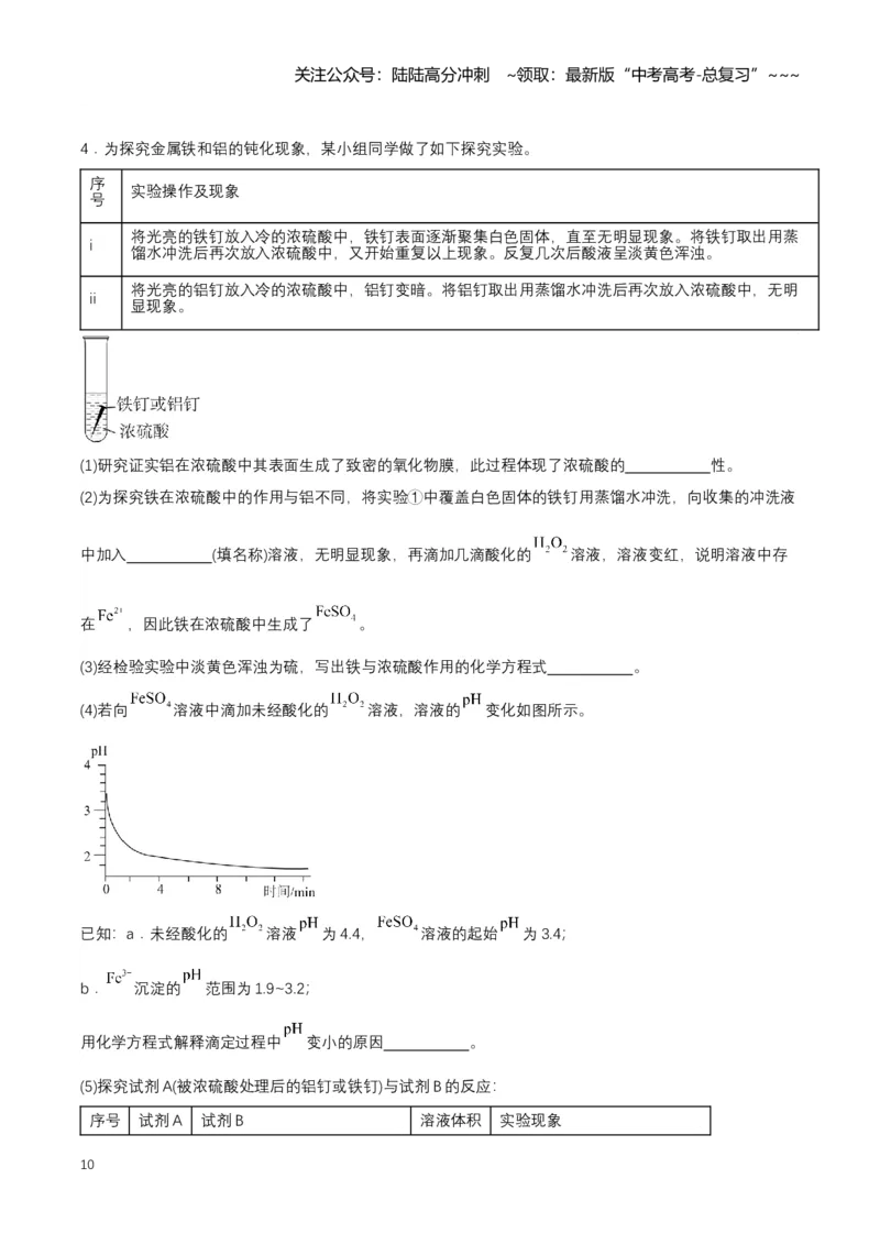 《专题04综合实验题型探究（知识清单）（全国通用）（学生版）_05-化学-高考总复习_一轮复习_2026年-化学高考一轮复习_2026年高考化学一轮复习知识清单（全国通用）-G56_2026版》第10页预览