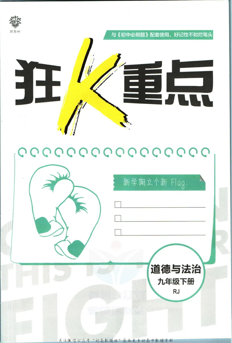 《初中必刷题九年级下册道德与法治人教版狂K重点_2、2025初中必刷题合集_初中必刷题23+24+25上册_2023版》第3页预览