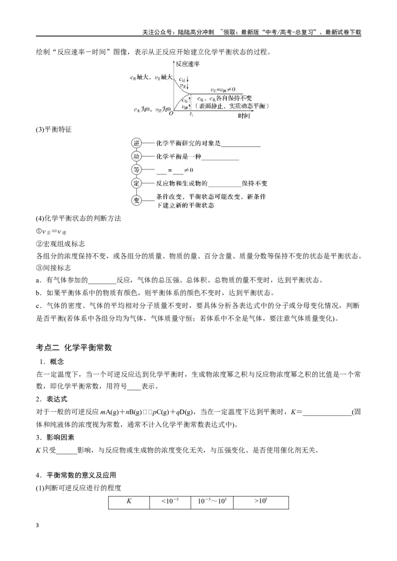 《专题二十七化学平衡状态-（解析版）_05-化学-高考总复习_一轮复习_2024年_2023-2024学年解密高考化学大一轮复习精讲精练（配套新教材2019）_资料》第3页预览