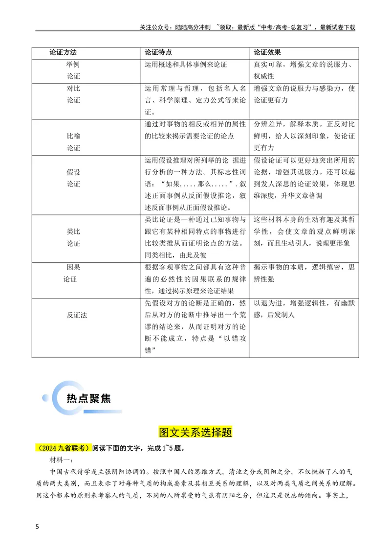 《专题01信息类文本阅读（九省新题型抢分：图文关系选择题）（原卷版）_专项复习_2024年_2024年高考语文抢分秘籍（新高考专用）》第5页预览