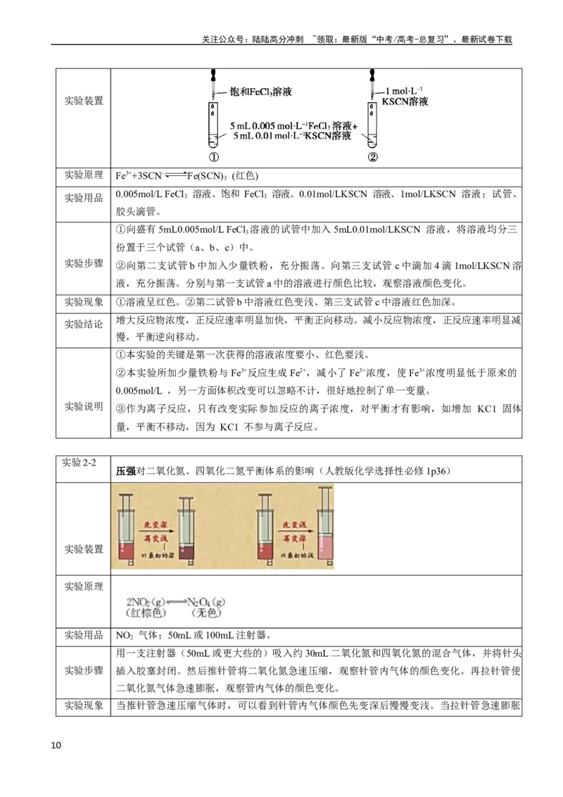 《专题3选择性必修1高考考前必读教材基础知识（回归教材+课本实验）（新高考专用）_05-化学-高考总复习_专项复习_2025年_2025年高考化学抢分秘籍（新高考专用）_2024版》第10页预览