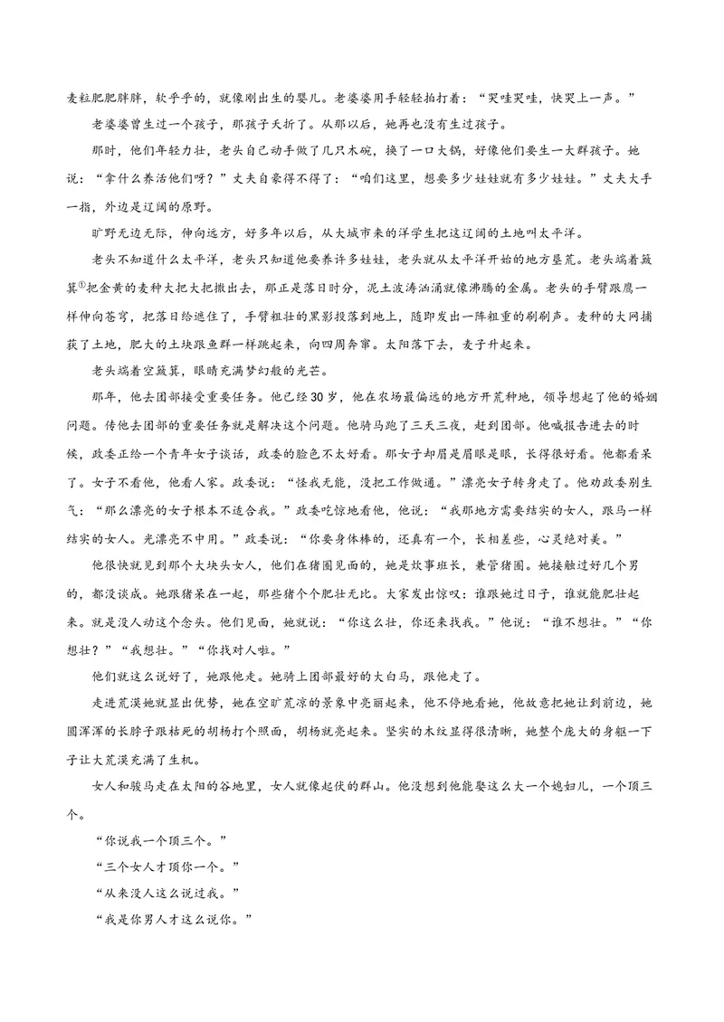《专题04小说阅读之语言（讲义）（全国通用）（学生版）(1)_二轮复习_2026年-语文二轮复习_22026年高考语文二轮复习现代文阅读（全国通用）》第10页预览