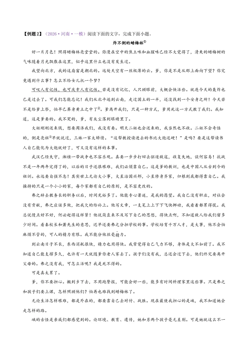 《专题04小说阅读之语言（讲义）（全国通用）（学生版）(1)_二轮复习_2026年-语文二轮复习_22026年高考语文二轮复习现代文阅读（全国通用）》第6页预览