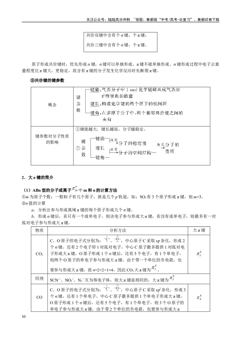 《专题16原子、分子结构与性质（学生版）-（新高考通用）_05-化学-高考总复习_二轮复习_2025年_2025年高考化学二轮·突破提升专题复习讲义（新高考通用）_资料》第10页预览