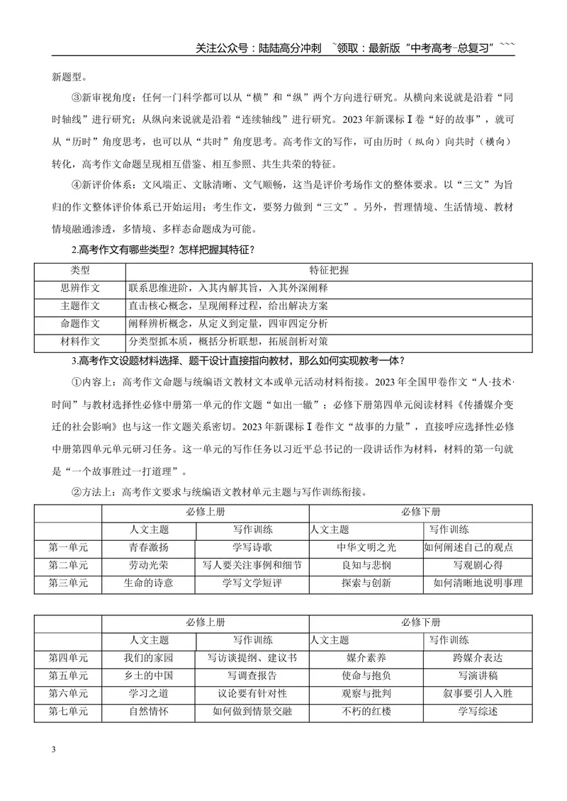 《专题07写作（学生版）_专项复习_2026年-语文专项复习_2025年高考语文一模试题分类汇编（陕西、山西、青海、宁夏专用）》第3页预览