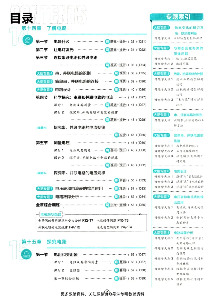 《初中必刷题沪科版物理九年级上册_2、2025初中必刷题合集_初中必刷题23+24+25上册_25初中必刷_可信网络等多个文件_2025初中必刷题_物理九年级上册（沪科版）》第6页预览