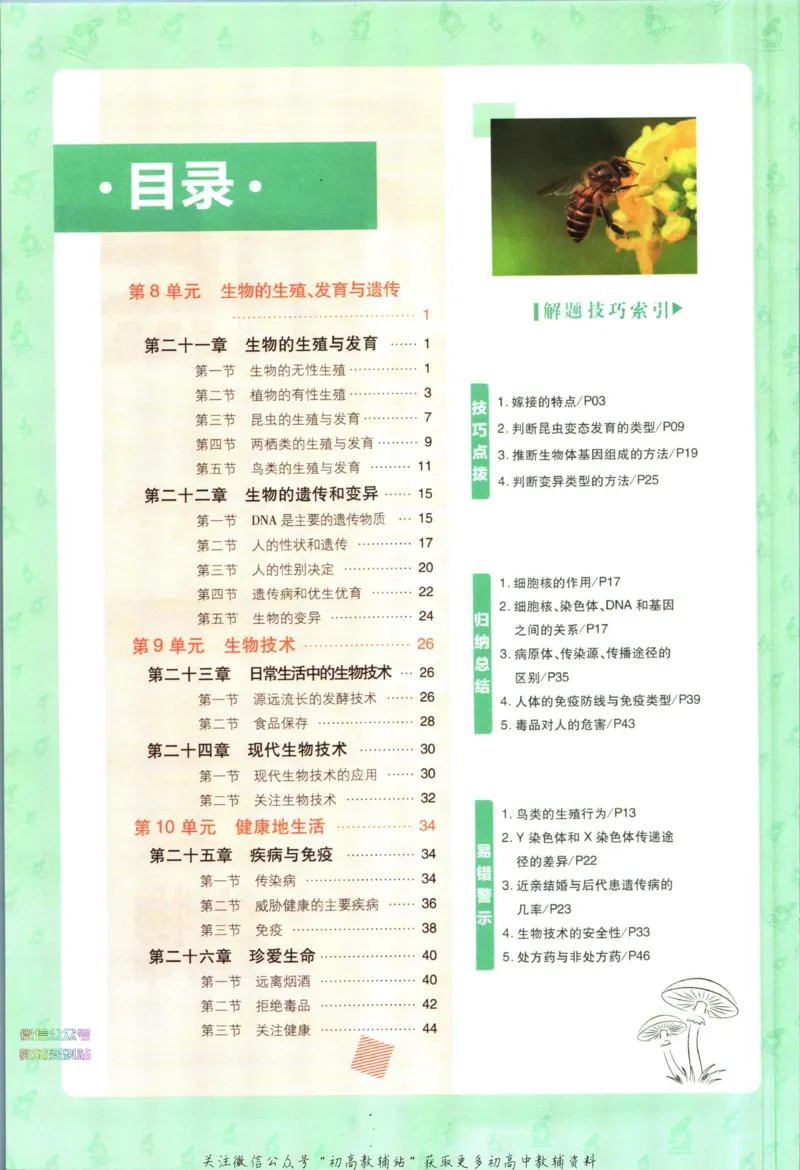 《初中必刷题八年级下册生物苏教版狂K重点_2、2025初中必刷题合集_初中必刷题23+24+25上册_2023版》第4页预览