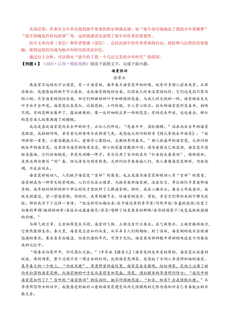 《专题06散文之词句篇（讲义）（全国通用）（教师版）(1)_二轮复习_2026年-语文二轮复习_22026年高考语文二轮复习现代文阅读（全国通用）》第9页预览
