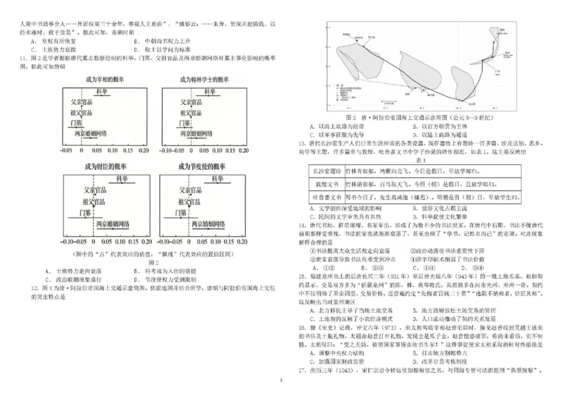 《哈尔滨师范大学附属中学2026-2027学年上学期高三第一次调研考试历史_小初高学习资料合集（每天更新）_哈尔滨师范大学附属中学2026-2027学年上学期高三第一次调研考试》第2页预览
