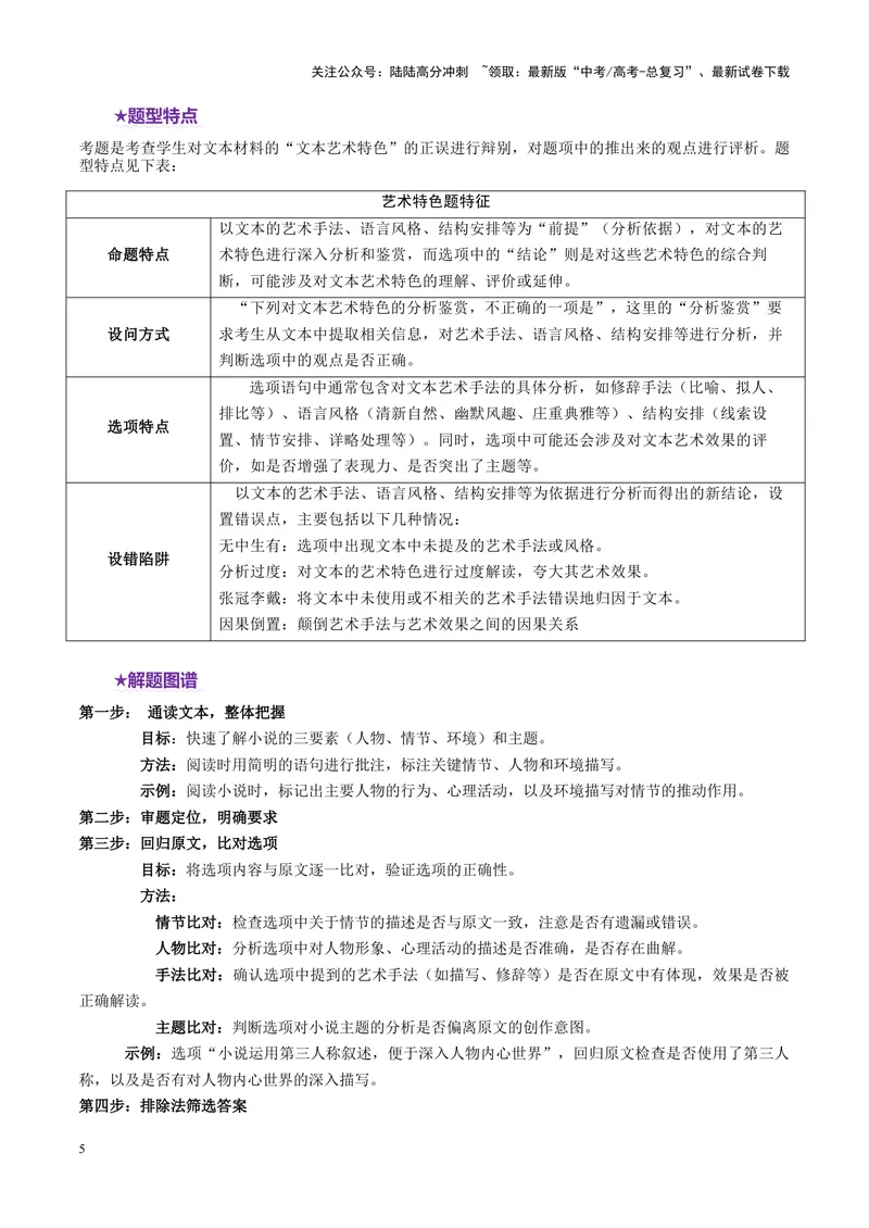 《专题07艺术特色题（讲义）（学生版）_二轮复习_2025年_2025年高考语文二轮复习课件+讲义+练习（新高考通用）》第5页预览