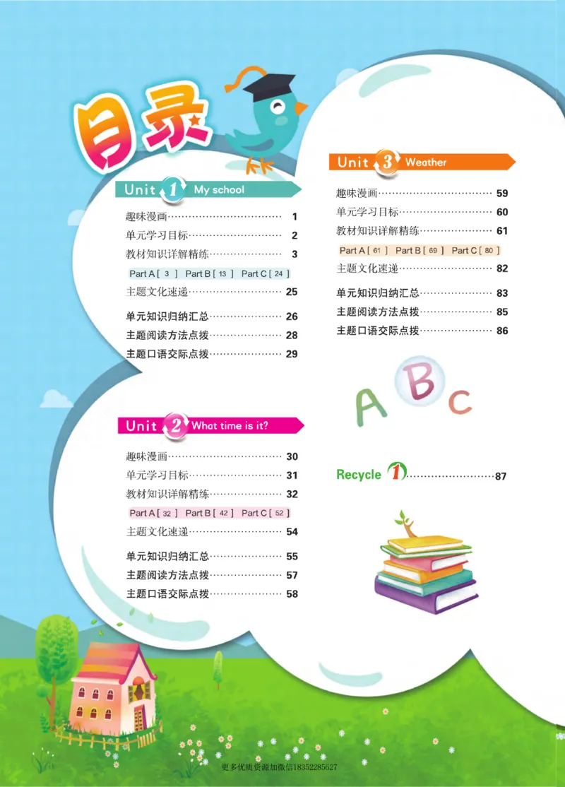 《点拨全解人教pep版英语4年级下册_小学1-6年级全科全套_1-6年级全科下册_四年级_四年级下英语_英语四下人教PEP版》第2页预览