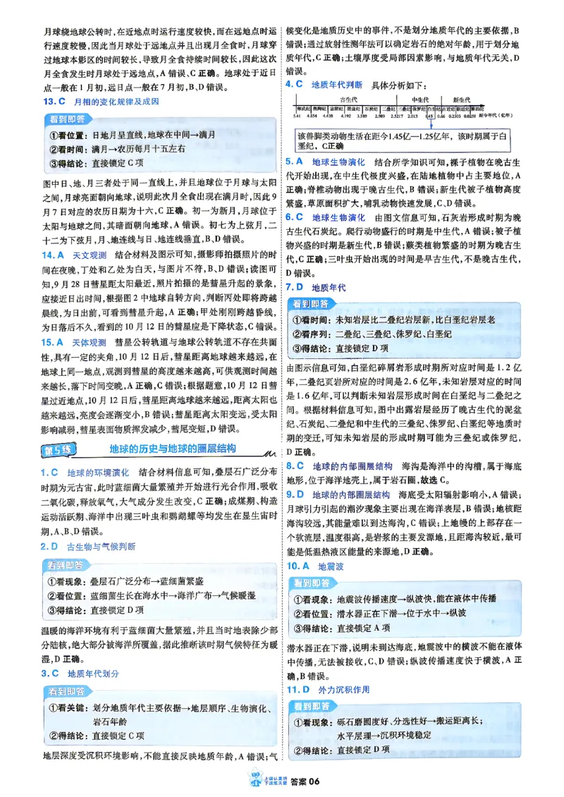 《地理_答案解析_小初高学习资料合集（每天更新）_2027版《天星高考小题狂练》_9-地理小题狂练27版》第8页预览