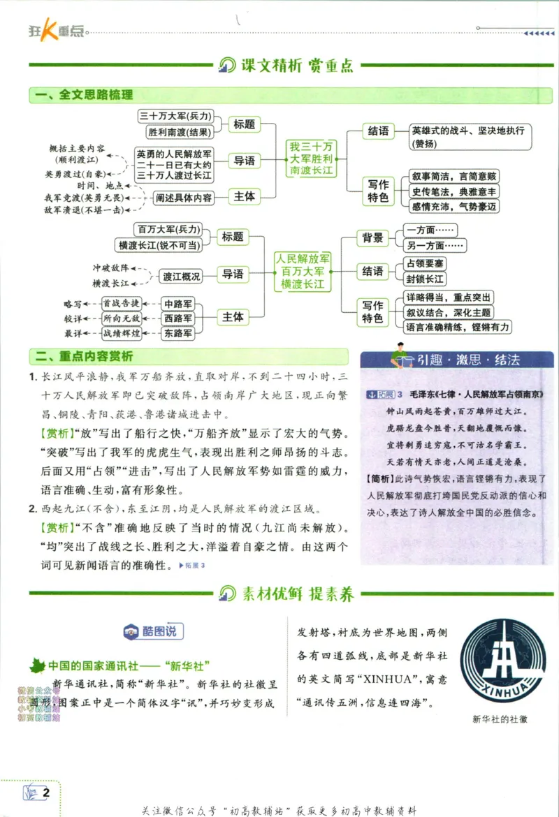 《初中必刷题八年级上册语文人教版狂k重点_2、2025初中必刷题合集_初中必刷题23+24+25上册_2024版（部分上册）》第6页预览