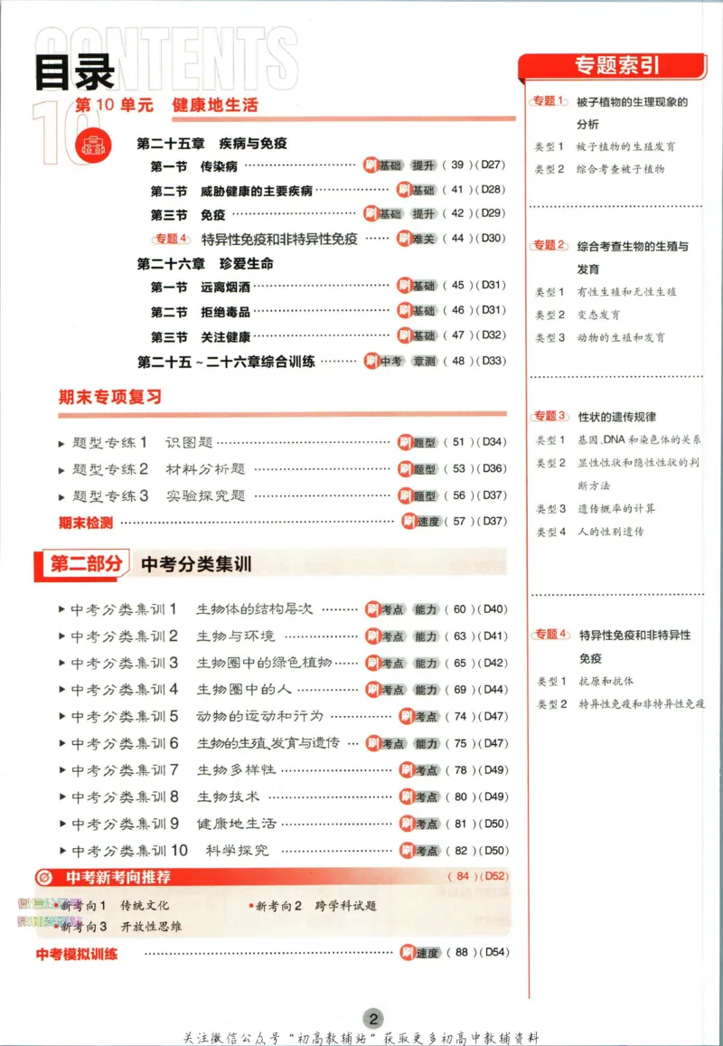 《初中必刷题八年级下册生物苏教版_2、2025初中必刷题合集_初中必刷题23+24+25上册_2023版》第6页预览