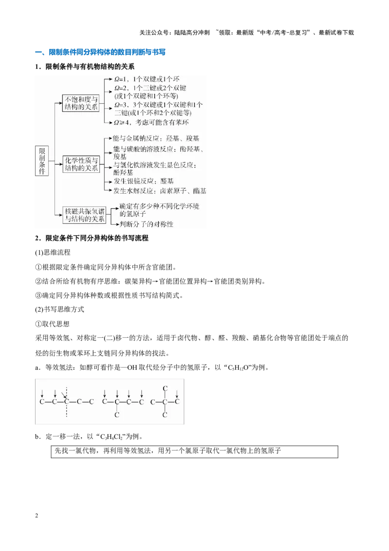 《重难点15有机合成与推断综合题（原卷版）_05-化学-高考总复习_专项复习_2025年_2025年高考化学重难点讲义专练（新高考通用）》第2页预览