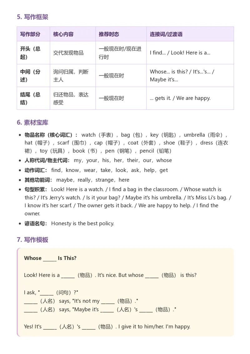 《26湘少版四上英语单元范文写作指导_小初高学习资料合集（每天更新）_2026秋小学英语《单词默写》3-6年级上册（多版本）_2026秋湘少版3-6上英语知识点_26湘少版4上英语》第6页预览