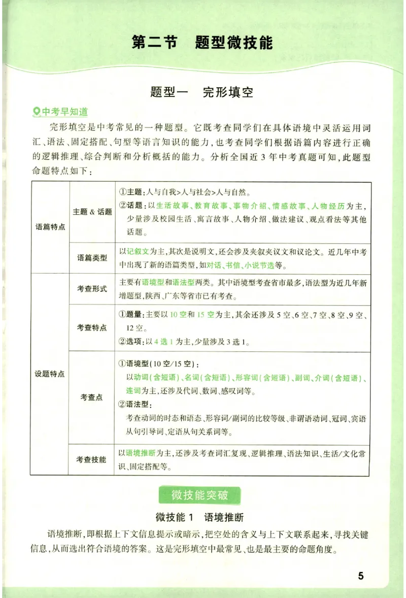 《2027《万唯中考•完型填空阅读理解基础版》微技能讲练7年级_小初高学习资料合集（每天更新）_2027版《万唯中考•完型填空阅读理解与新考法基础版》7-9年级》第10页预览