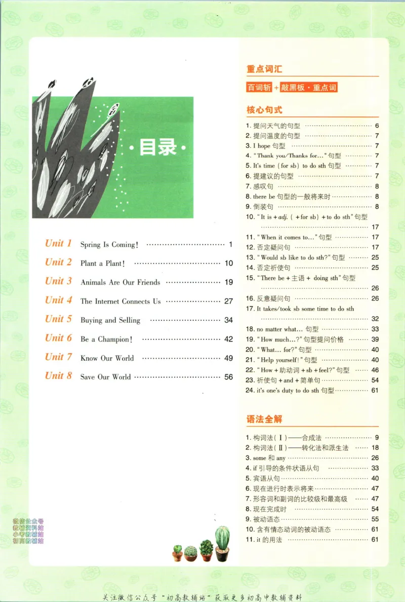 《初中必刷题八年级下册英语冀教版狂k重点_2、2025初中必刷题合集_初中必刷题23+24+25上册_2023版》第4页预览