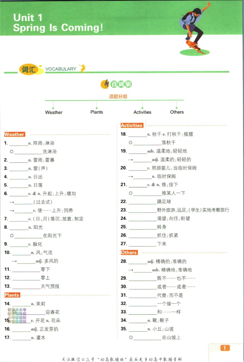 《初中必刷题八年级下册英语冀教版狂k重点_2、2025初中必刷题合集_初中必刷题23+24+25上册_2023版》第5页预览