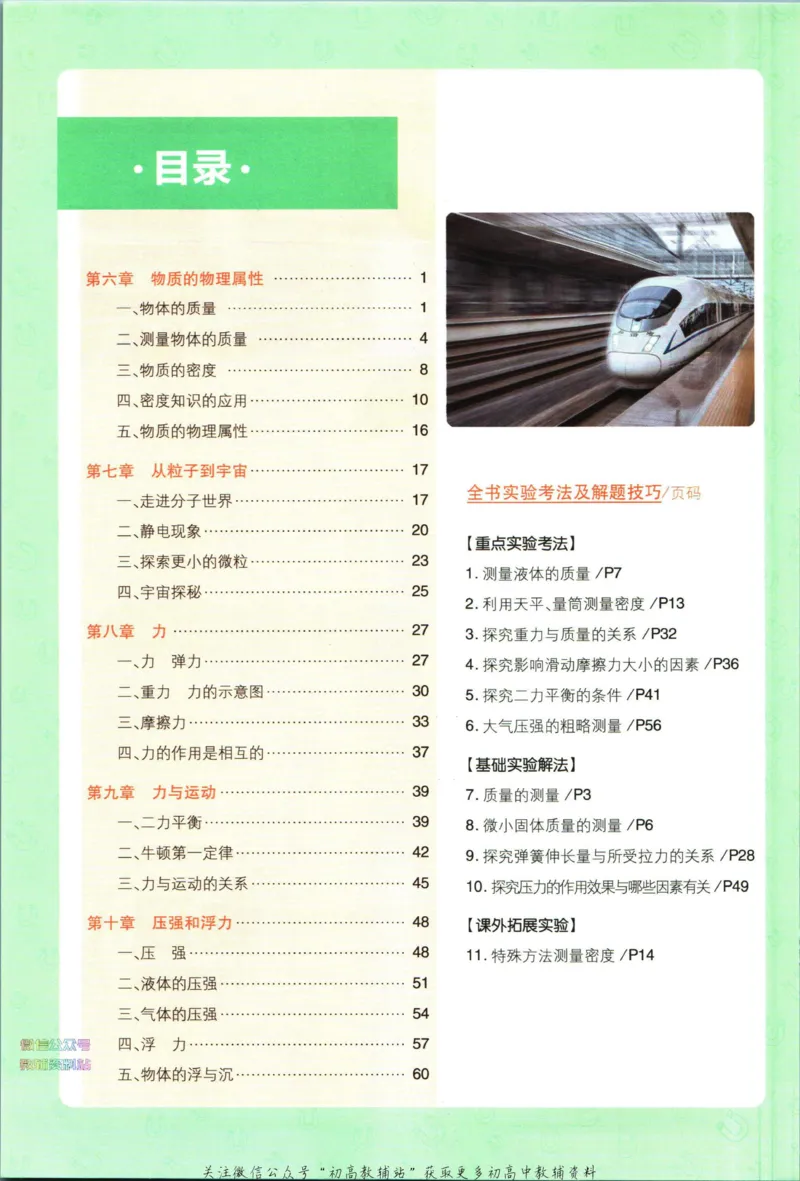 《初中必刷题八年级下册物理苏科版狂k重点_2、2025初中必刷题合集_初中必刷题23+24+25上册_2023版》第4页预览