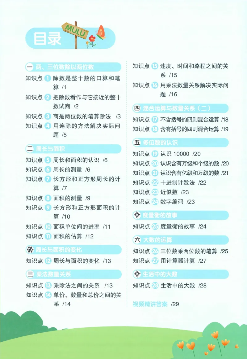 《2027《阳光同学•情境式创新应用题》4上数学（苏教）_小初高学习资料合集（每天更新）_2026秋《阳光同学创新情境应用题》》第2页预览
