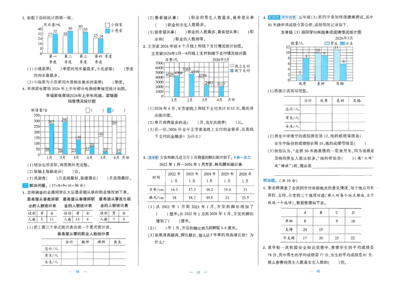 《26秋季学霸提优大试卷数学苏教五年级_小初高学习资料合集（每天更新）_2026秋《学霸提优大试卷》1-6年级上册_26秋学霸提优大试卷苏教版数学1-6年级上册》第9页预览