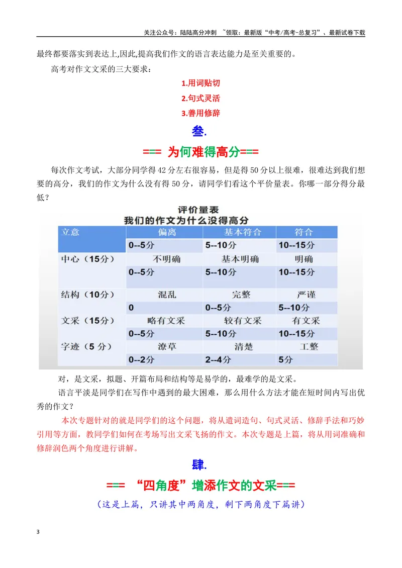 《专题09提升考场作文文采技巧写作指导（（解析版）（上篇）_专项复习_2025年_2025年高考语文议论文写作秘籍》第3页预览