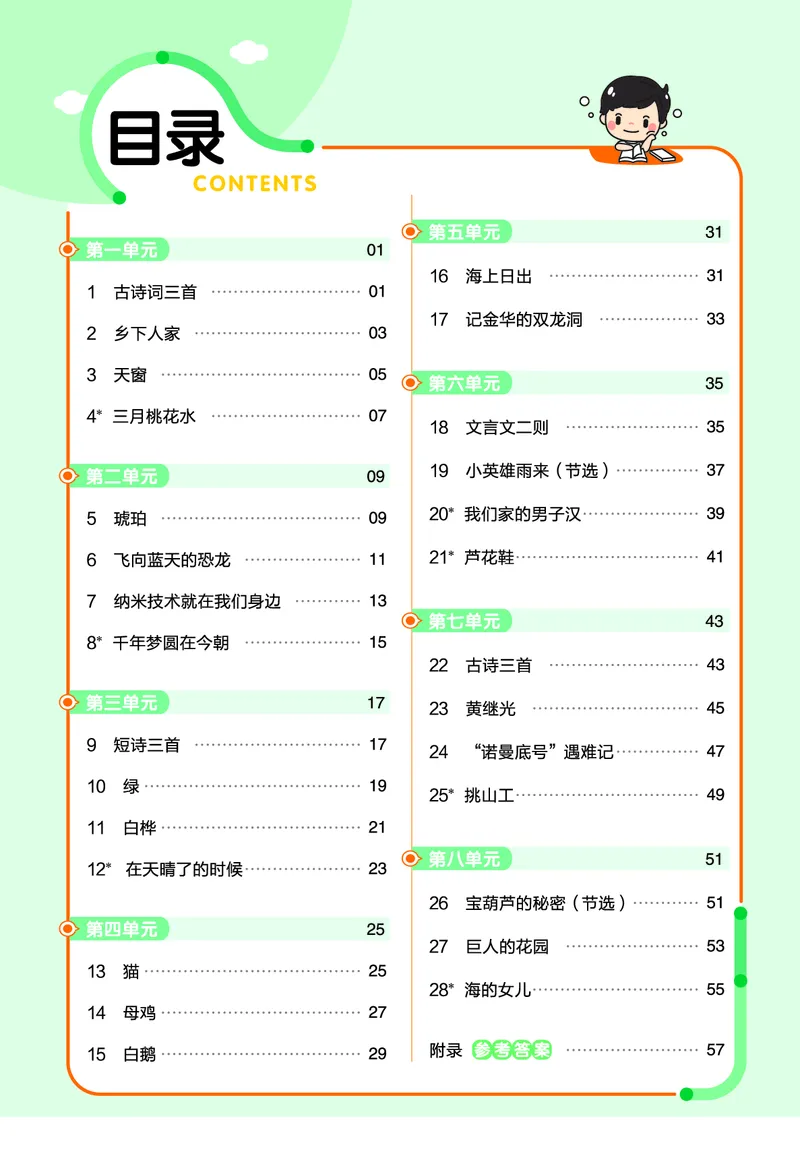 《23版语文4下—作业帮课前预习+课后巩固_小学1-6年级全科全套_1-6年级全科下册_四年级_四年级下英语_英语四下课前预习》第2页预览