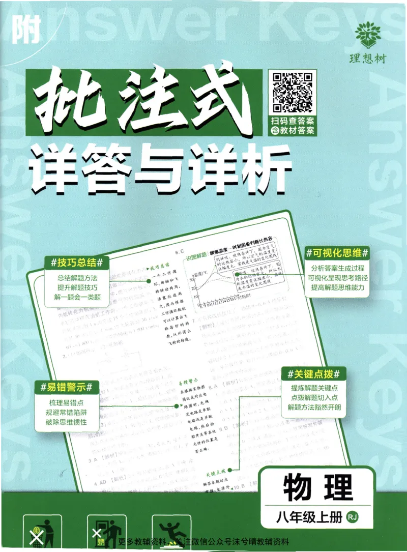 《初中必刷题答案解析人教版物理八年级上册_2、2025初中必刷题合集_初中必刷题23+24+25上册_25初中必刷_可信网络等多个文件_2025初中必刷题_物理八年级上册（人教版）》第1页预览