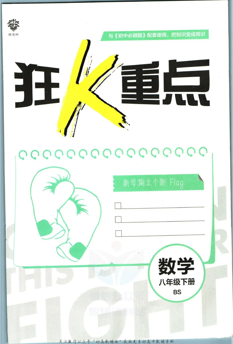 《初中必刷题八年级下册数学北师版狂K重点_2、2025初中必刷题合集_初中必刷题23+24+25上册_2023版》第3页预览