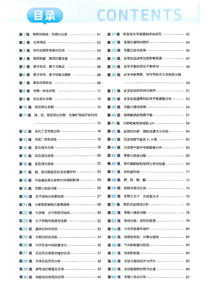 《化学_答案解析_小初高学习资料合集（每天更新）_2027版《天星高考小题狂练》_5-化学小题狂练27版》第2页预览