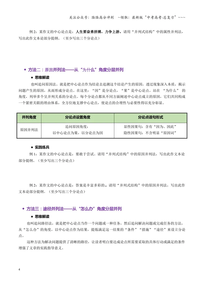 《专题06并列式结构（讲义）（全国通用）（学生版）_一轮复习_2026年-语文一轮复习_2026年高考语文一轮复习议论文写作（全国通用）-G423_资料_2026版》第4页预览
