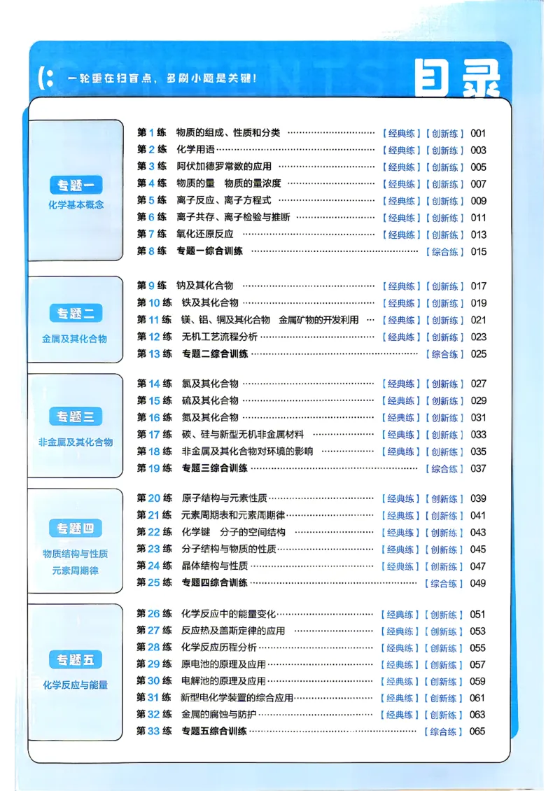《化学_小题狂练_小初高学习资料合集（每天更新）_2027版《天星高考小题狂练》_5-化学小题狂练27版》第3页预览