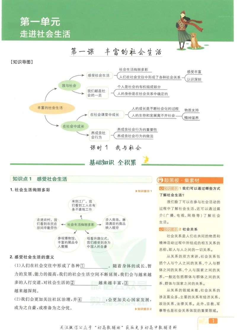 《初中必刷题八年级上册道德与法治人教版狂K重点_2、2025初中必刷题合集_初中必刷题23+24+25上册_2023版》第5页预览